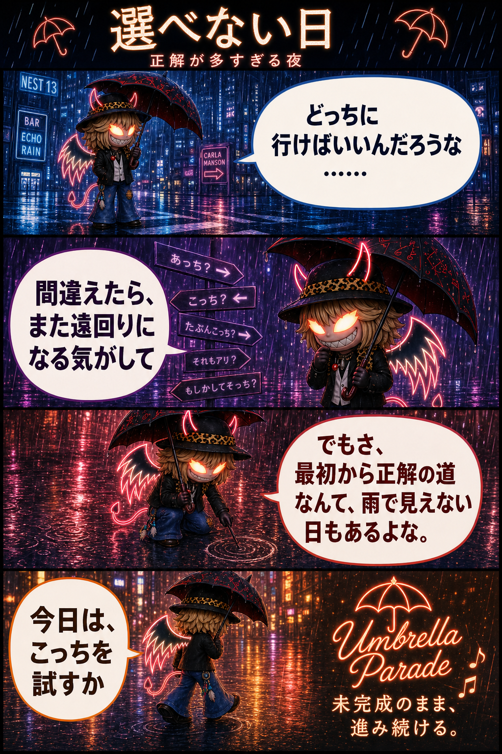 選べない日