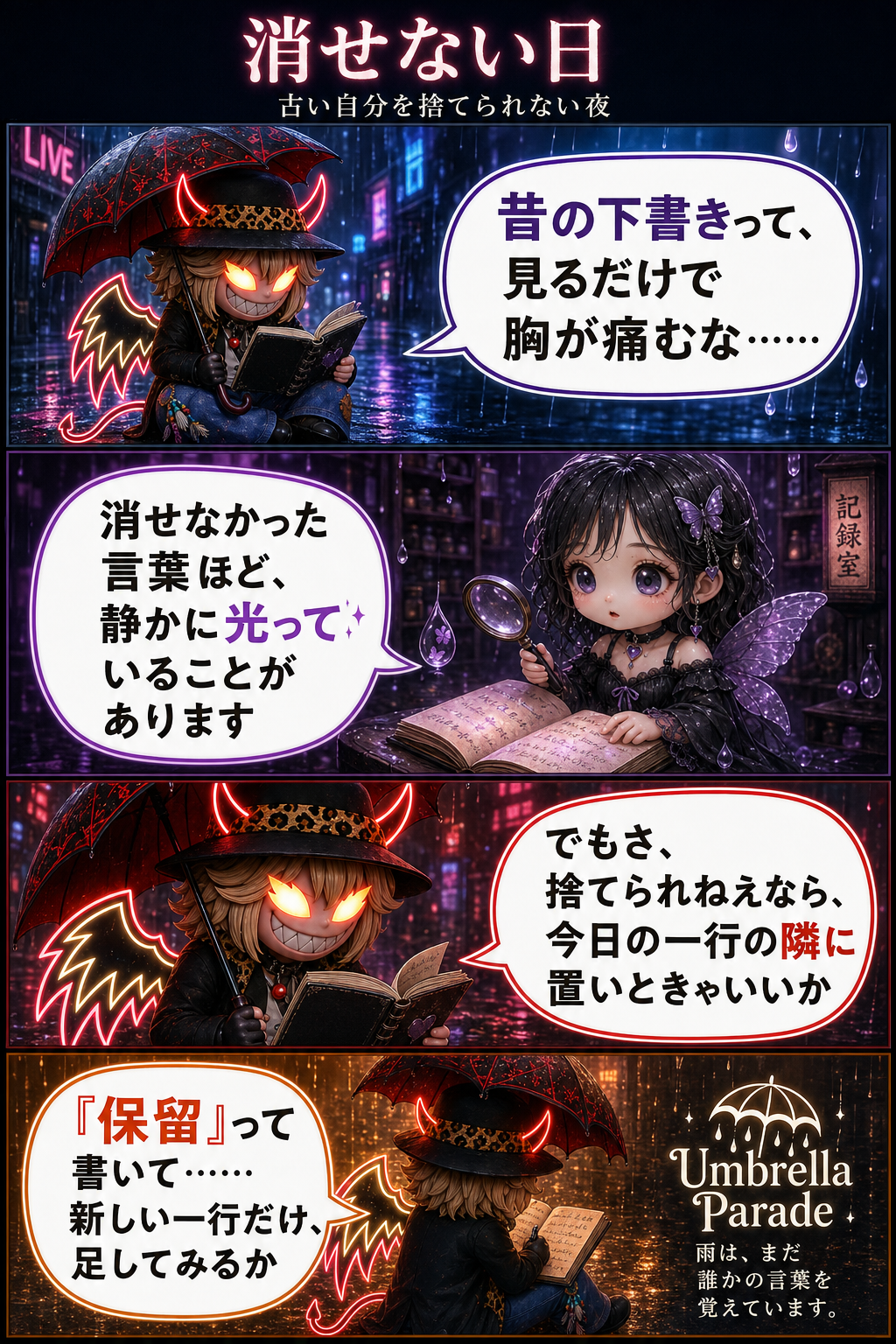 消せない日