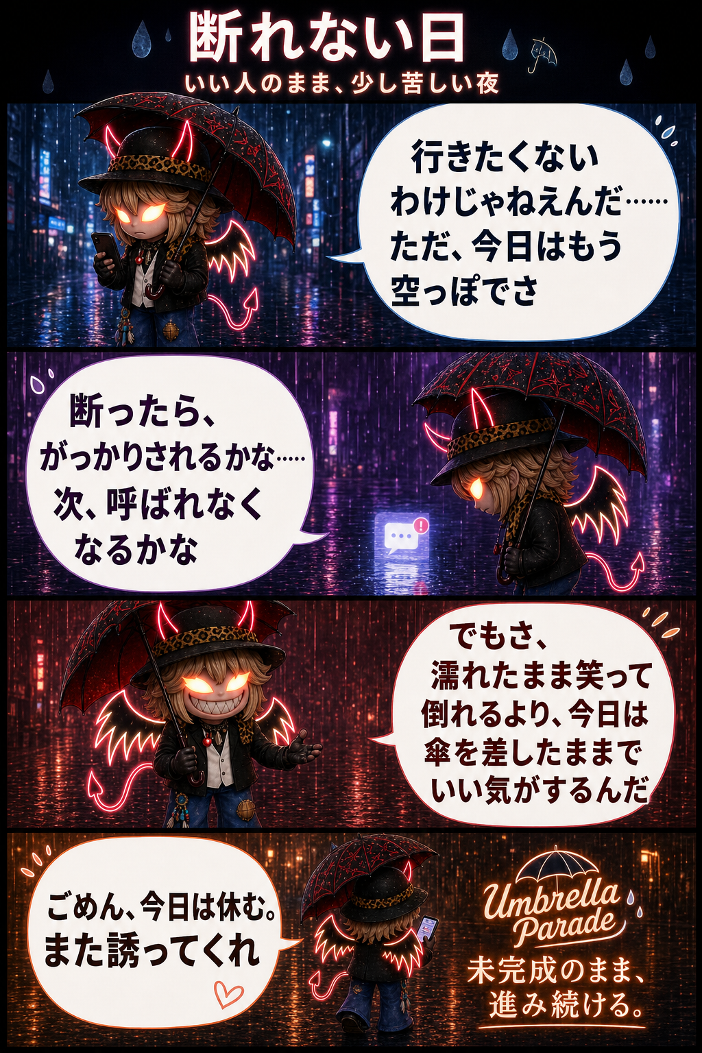 断れない日
