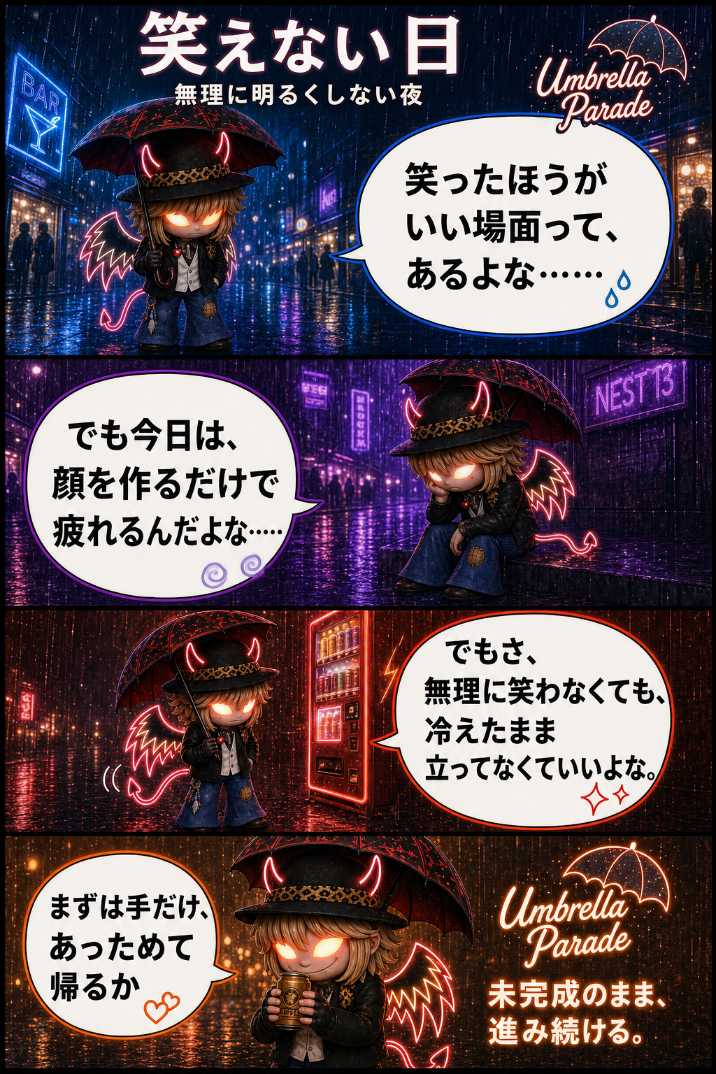 笑えない日