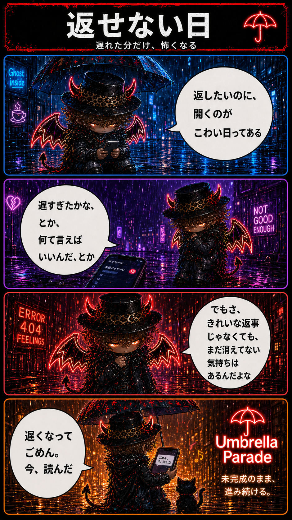 返せない日
