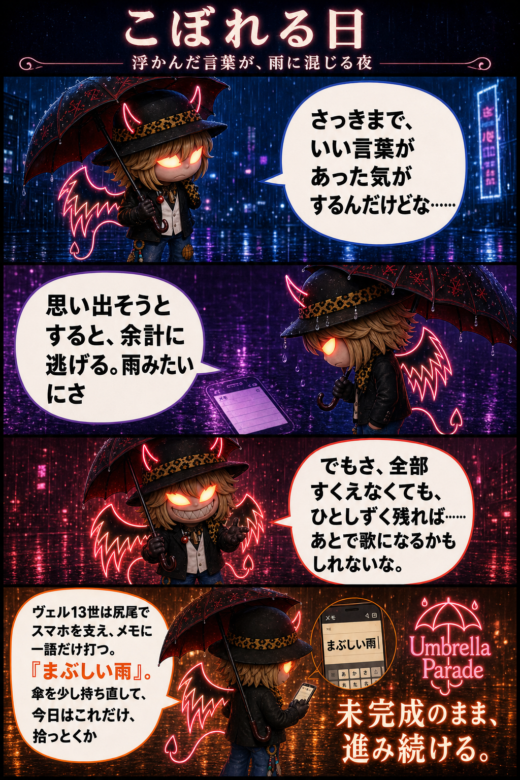 こぼれる日