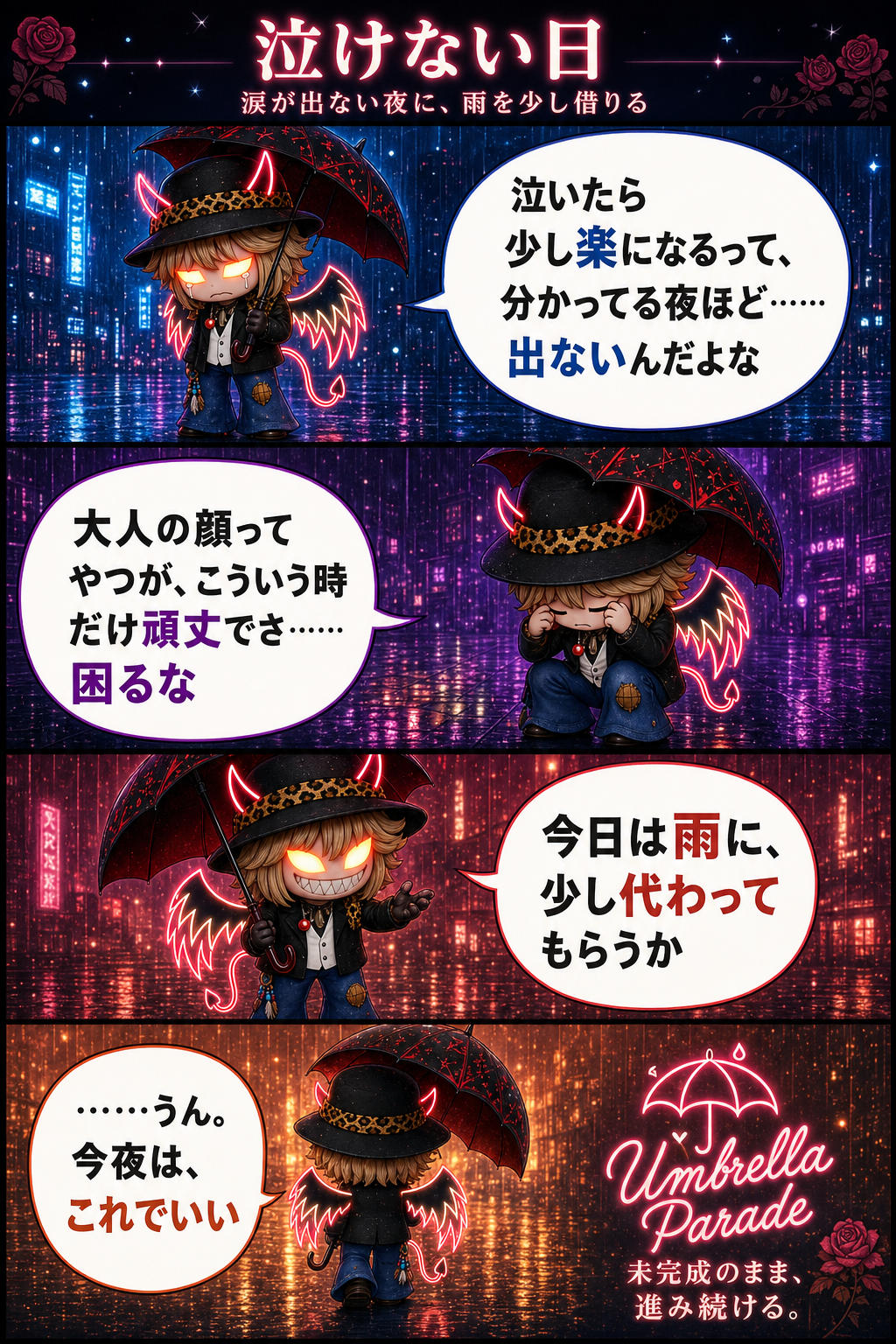 泣けない日