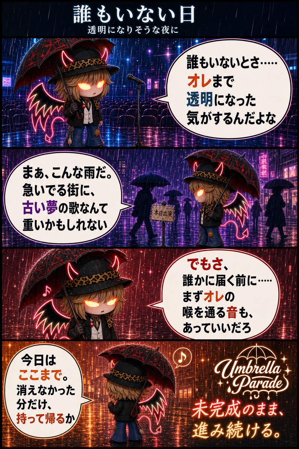誰もいない日